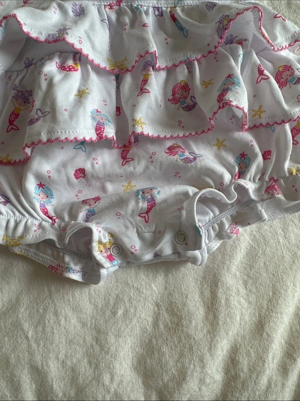 Kissy Kissy mermaid onesie romper